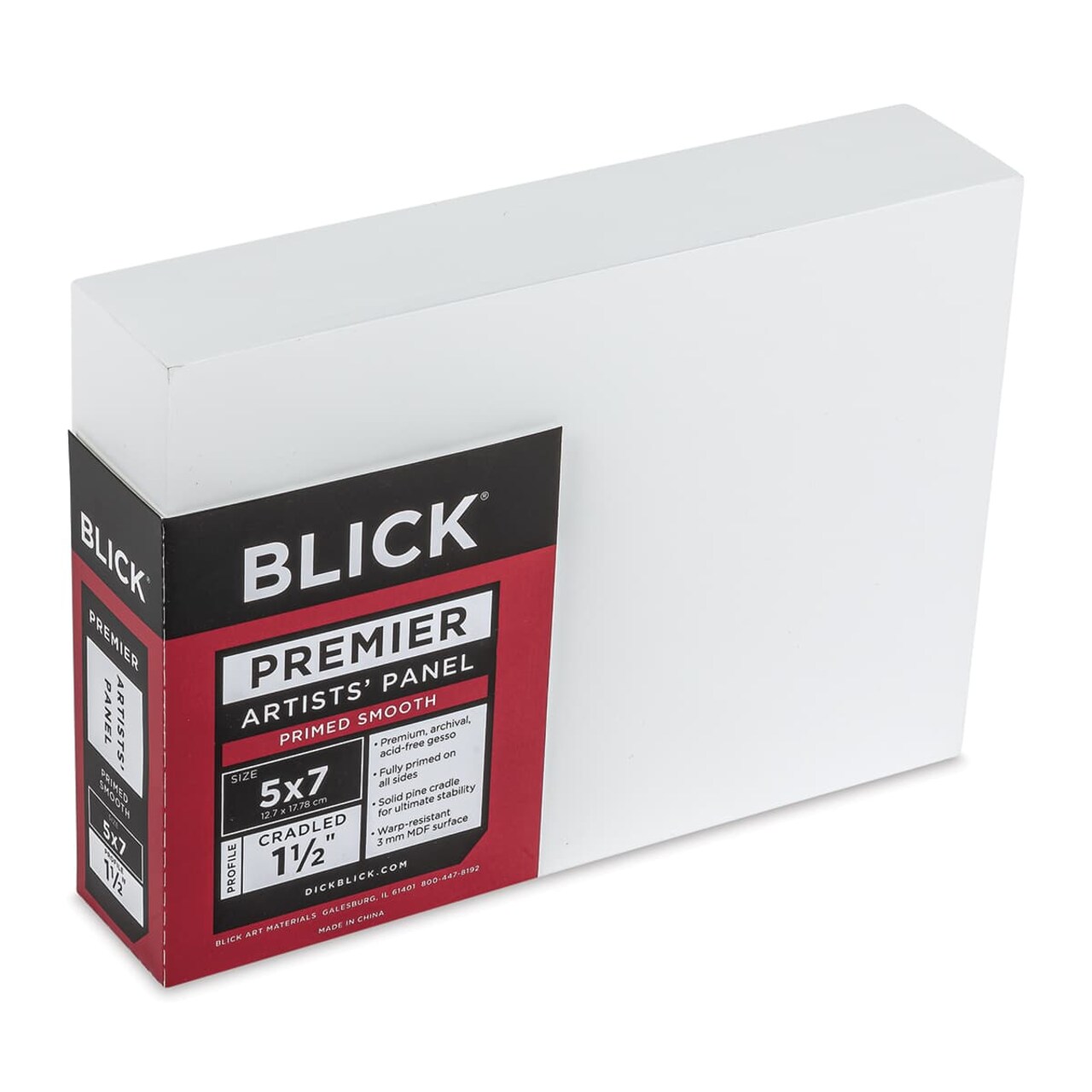 Blick Premier Artists' Panel - Gallery Cradle, 1-1/2", 5" x 7"